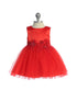 Baby Girls Tulle Charming Flower Girl Dress 0M-24M
